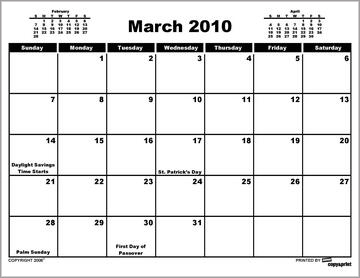 March